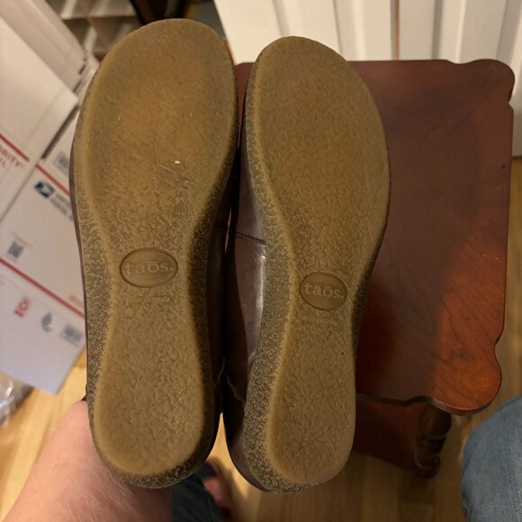 Taos Brown Loafer Flats - Picture 3 of 3